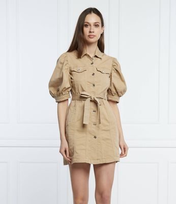 Liu Jo - Sukienka trapezowa ze sklepu: Gomez Fashion Store w kategorii: Sukienki - zdjęcie 874714-BD9-10338_LJ222W000001L15