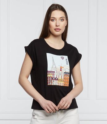 Bluzka damska młodzieżowa Liu Jo ze sklepu: Gomez Fashion Store w kategorii: Bluzki damskie - zdjęcie 874714-BD9-10338_LJ222W000004L20