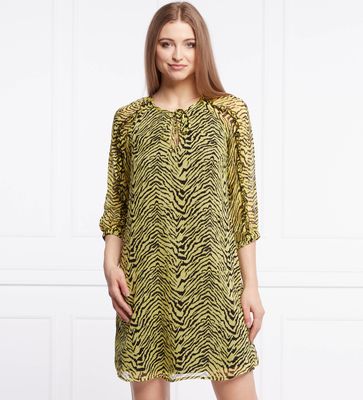 Sukienka prosta jesienna Liu Jo ze sklepu: Gomez Fashion Store w kategorii: Sukienki - zdjęcie 874714-BD9-10338_LJ222W000026K86