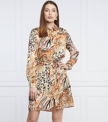 Sukienka prosta Liu Jo ze sklepu: Gomez Fashion Store w kategorii: Sukienki - zdjęcie 874714-BD9-10338_LJ222W000069L32