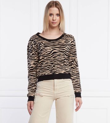 Sweter damski casual Liu Jo ze sklepu: Gomez Fashion Store w kategorii: Swetry damskie - zdjęcie 874714-BD9-10338_LJ222W000080L61