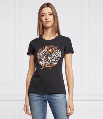 Bluzka damska na wiosnę Liu Jo ze sklepu: Gomez Fashion Store w kategorii: Bluzki damskie - zdjęcie 874714-BD9-10338_LJ222W000092L67