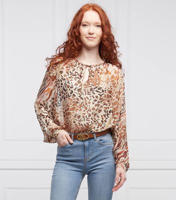 Liu Jo - Bluzka damska casual ze sklepu: Gomez Fashion Store w kategorii: Bluzki damskie - zdjęcie 874714-BD9-10338_LJ222W000116L32