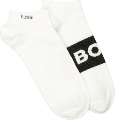 Boss Bodywear - Skarpetki damskie z napisami ze sklepu: Gomez Fashion Store w kategorii: Skarpetki damskie - zdjęcie 874714-BD9-10338_BW222M000113100