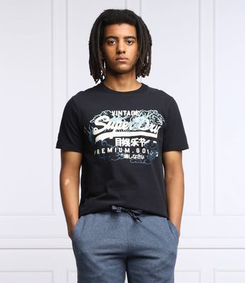 Superdry - T-shirt męski wiosenny ze sklepu: Gomez Fashion Store w kategorii: T-shirty męskie - zdjęcie 874714-BD9-10338_SD222M000002098