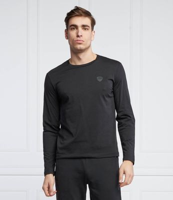 T-shirt męski casualowy EA7 ze sklepu: Gomez Fashion Store w kategorii: T-shirty męskie - zdjęcie 874714-BD9-10338_E7222M000237012