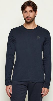 T-shirt męski casual EA7 ze sklepu: Gomez Fashion Store w kategorii: T-shirty męskie - zdjęcie 874714-BD9-10338_E7222M000237157