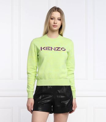 Sweter damski na zimę Kenzo ze sklepu: Gomez Fashion Store w kategorii: Swetry damskie - zdjęcie 874714-BD9-10338_KE222W000027072