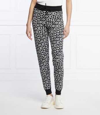 Spodnie damskie wiosenne casualowe Kenzo ze sklepu: Gomez Fashion Store w kategorii: Spodnie damskie - zdjęcie 874714-BD9-10338_KE222W000043099
