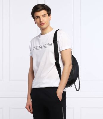 T-shirt męski Armani Exchange ze sklepu: Gomez Fashion Store w kategorii: T-shirty męskie - zdjęcie 874714-BD9-10338_AX222M000120100