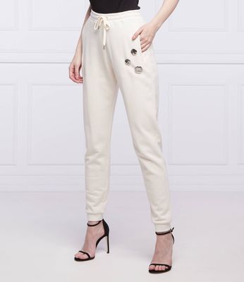Spodnie damskie wiosenne John Richmond ze sklepu: Gomez Fashion Store w kategorii: Spodnie damskie - zdjęcie 874714-BD9-10338_JR222W000029041