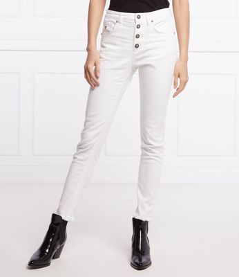 John Richmond - Jeansy damskie w miejskim stylu ze sklepu: Gomez Fashion Store w kategorii: Jeansy damskie - zdjęcie 874714-BD9-10338_JR222W000031044