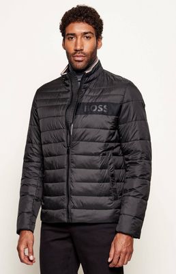 Kurtka męska na jesień BOSS BLACK ze sklepu: Gomez Fashion Store w kategorii: Kurtki męskie - zdjęcie 874714-BD9-10338_BB222M000269001