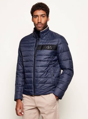 Kurtka męska na wiosnę BOSS BLACK ze sklepu: Gomez Fashion Store w kategorii: Kurtki męskie - zdjęcie 874714-BD9-10338_BB222M000269404