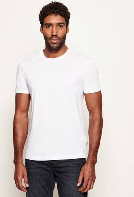 T-shirt męski BOSS BLACK ze sklepu: Gomez Fashion Store w kategorii: T-shirty męskie - zdjęcie 874714-BD9-10338_BB222M000314100