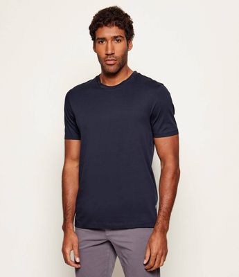 BOSS BLACK - T-shirt męski casual ze sklepu: Gomez Fashion Store w kategorii: T-shirty męskie - zdjęcie 874714-BD9-10338_BB222M000314404