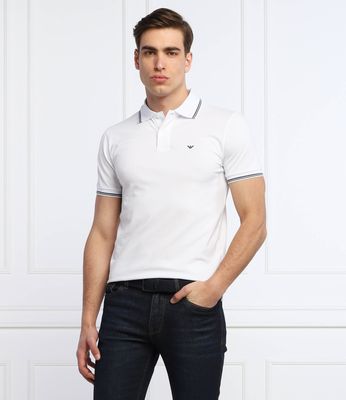 T-shirt męski na wiosnę Emporio Armani ze sklepu: Gomez Fashion Store w kategorii: T-shirty męskie - zdjęcie 874714-BD9-10338_EA222M000097100