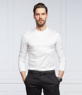 T-shirt męski na wiosnę Emporio Armani ze sklepu: Gomez Fashion Store w kategorii: T-shirty męskie - zdjęcie 874714-BD9-10338_EA222M000111100