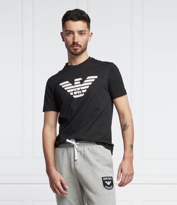 Emporio Armani - T-shirt męski na wiosnę ze sklepu: Gomez Fashion Store w kategorii: T-shirty męskie - zdjęcie 874714-BD9-10338_EA222M000112G95