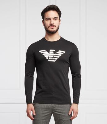 T-shirt męski na wiosnę Emporio Armani ze sklepu: Gomez Fashion Store w kategorii: T-shirty męskie - zdjęcie 874714-BD9-10338_EA222M000113G95