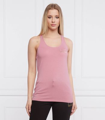 Bluzka damska casual EA7 ze sklepu: Gomez Fashion Store w kategorii: Bluzki damskie - zdjęcie 874714-BD9-10338_E7222W000052850