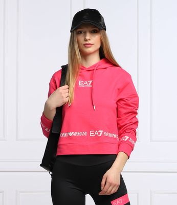 Bluza damska casual EA7 ze sklepu: Gomez Fashion Store w kategorii: Bluzy damskie - zdjęcie 874714-BD9-10338_E7222W000002859
