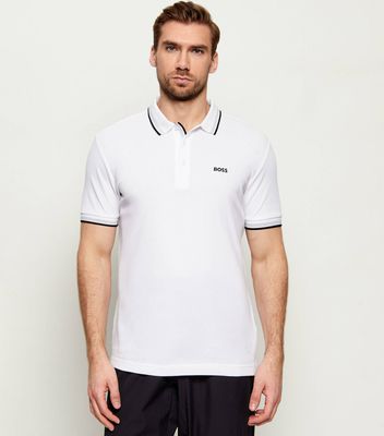 T-shirt męski casual BOSS GREEN ze sklepu: Gomez Fashion Store w kategorii: T-shirty męskie - zdjęcie 874714-BD9-10338_BG222M000078100