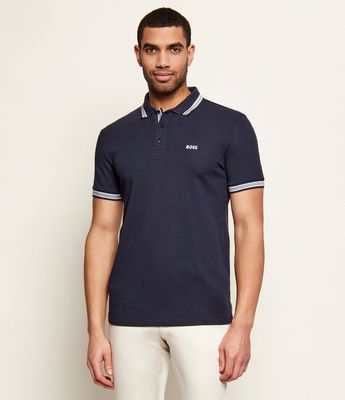 BOSS GREEN - T-shirt męski ze sklepu: Gomez Fashion Store w kategorii: T-shirty męskie - zdjęcie 874714-BD9-10338_BG222M000078402