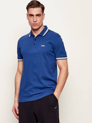 T-shirt męski na wiosnę BOSS GREEN ze sklepu: Gomez Fashion Store w kategorii: T-shirty męskie - zdjęcie 874714-BD9-10338_BG222M000078420