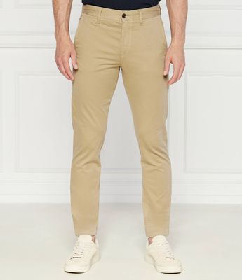 Spodnie męskie na lato BOSS ORANGE ze sklepu: Gomez Fashion Store w kategorii: Spodnie męskie - zdjęcie 874714-BD9-10338_BO222M000011239