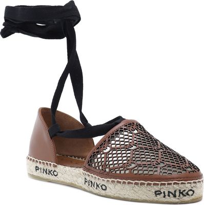Pinko - Espadryle damskie na lato ze sklepu: Gomez Fashion Store w kategorii: Espadryle damskie - zdjęcie 874714-BD9-10338_PI222W000121939