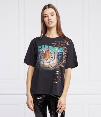Pinko - Bluzka damska ze sklepu: Gomez Fashion Store w kategorii: Bluzki damskie - zdjęcie 874714-BD9-10338_PI222W000251473