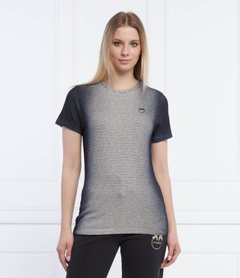 Bluzka damska casual Pinko ze sklepu: Gomez Fashion Store w kategorii: Bluzki damskie - zdjęcie 874714-BD9-10338_PI222W000299679
