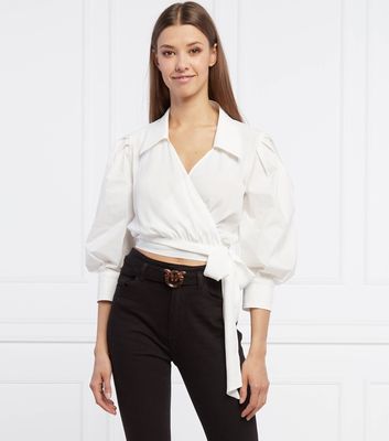 Bluzka damska elegancka wiosenna Pinko ze sklepu: Gomez Fashion Store w kategorii: Bluzki damskie - zdjęcie 874714-BD9-10338_PI222W000314255
