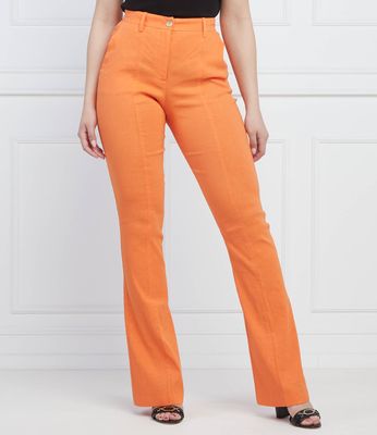 Spodnie damskie Pinko ze sklepu: Gomez Fashion Store w kategorii: Spodnie damskie - zdjęcie 874714-BD9-10338_PI222W000361687