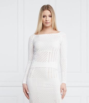Sweter damski Pinko ze sklepu: Gomez Fashion Store w kategorii: Swetry damskie - zdjęcie 874714-BD9-10338_PI222W000379315