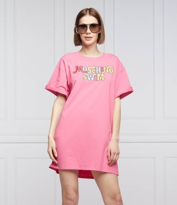 Sukienka Moschino Swim ze sklepu: Gomez Fashion Store w kategorii: Sukienki - zdjęcie 874714-BD9-10338_SM222W000013208