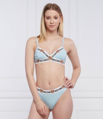 Biustonosz elegancki Moschino Underwear ze sklepu: Gomez Fashion Store w kategorii: Biustonosze - zdjęcie 874714-BD9-10338_MU222W000002332