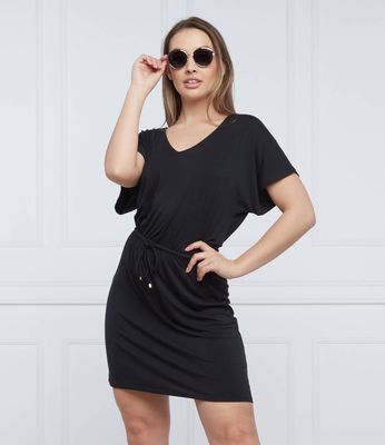 Sukienka na wiosnę Emporio Armani ze sklepu: Gomez Fashion Store w kategorii: Sukienki - zdjęcie 874714-BD9-10338_EW222W000033020