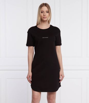 Armani Exchange - Sukienka ze sklepu: Gomez Fashion Store w kategorii: Sukienki - zdjęcie 874714-BD9-10338_AX222W000102102