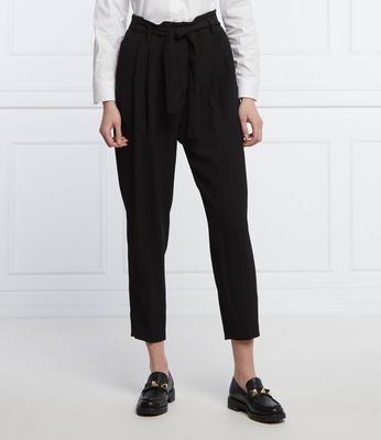 Spodnie damskie jesienne casual HUGO ze sklepu: Gomez Fashion Store w kategorii: Spodnie damskie - zdjęcie 874714-BD9-10338_BU222W000083001
