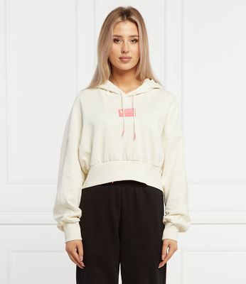 HUGO - Bluza damska na jesień ze sklepu: Gomez Fashion Store w kategorii: Bluzy damskie - zdjęcie 874714-BD9-10338_BU222W000120110