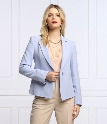 Marynarka Emporio Armani ze sklepu: Gomez Fashion Store w kategorii: Marynarki damskie - zdjęcie 874714-BD9-10338_EA222W000073I05