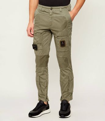 Spodnie męskie casual Aeronautica Militare ze sklepu: Gomez Fashion Store w kategorii: Spodnie męskie - zdjęcie 874714-BD9-10338_AM222M000081021