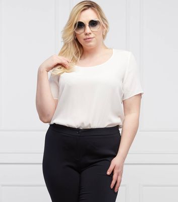 Bluzka damska casual Persona by Marina Rinaldi ze sklepu: Gomez Fashion Store w kategorii: Bluzki damskie - zdjęcie 874714-BD9-10338_SO221W000008002