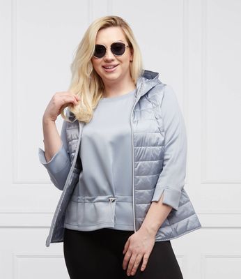 Kamizelka damska jesienna Persona by Marina Rinaldi ze sklepu: Gomez Fashion Store w kategorii: Kamizelki damskie - zdjęcie 874714-BD9-10338_SO221W000019048