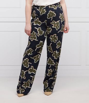 Spodnie damskie w stylu boho Persona by Marina Rinaldi ze sklepu: Gomez Fashion Store w kategorii: Spodnie damskie - zdjęcie 874714-BD9-10338_SO221W000034081