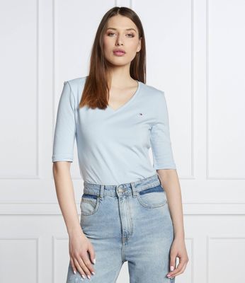 Bluzka damska Tommy Hilfiger ze sklepu: Gomez Fashion Store w kategorii: Bluzki damskie - zdjęcie 874714-BD9-10338_TH222W000012G36