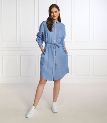 Tommy Hilfiger - Sukienka koszulowa ze sklepu: Gomez Fashion Store w kategorii: Sukienki - zdjęcie 874714-BD9-10338_TH222W000039K77