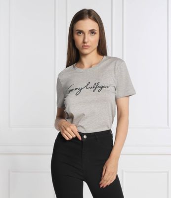 Bluzka damska na wiosnę Tommy Hilfiger ze sklepu: Gomez Fashion Store w kategorii: Bluzki damskie - zdjęcie 874714-BD9-10338_TH222W000106039